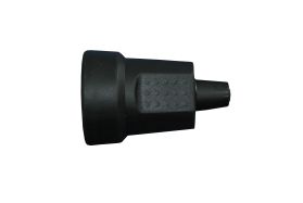 Priza cauciuc negru fara capac 16A
