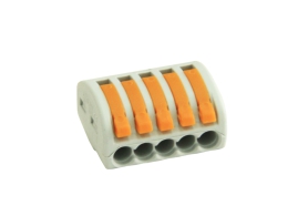 Conector rapid conductor flexibil 5×0,75 4mm²