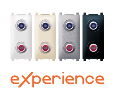 Audio socket 2XRCA EXP 1M